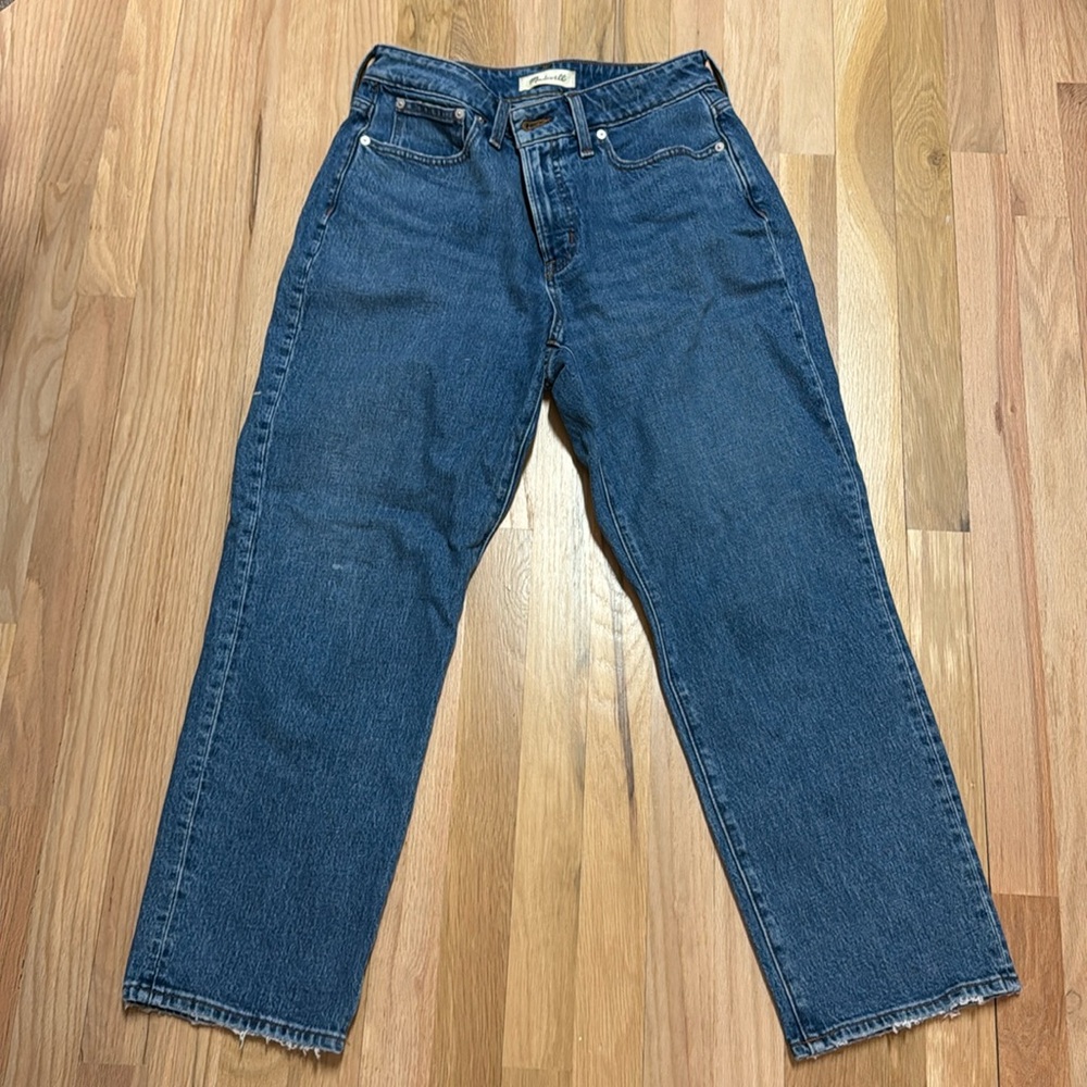 Madewell Women's Straight Leg Jeans - Blue